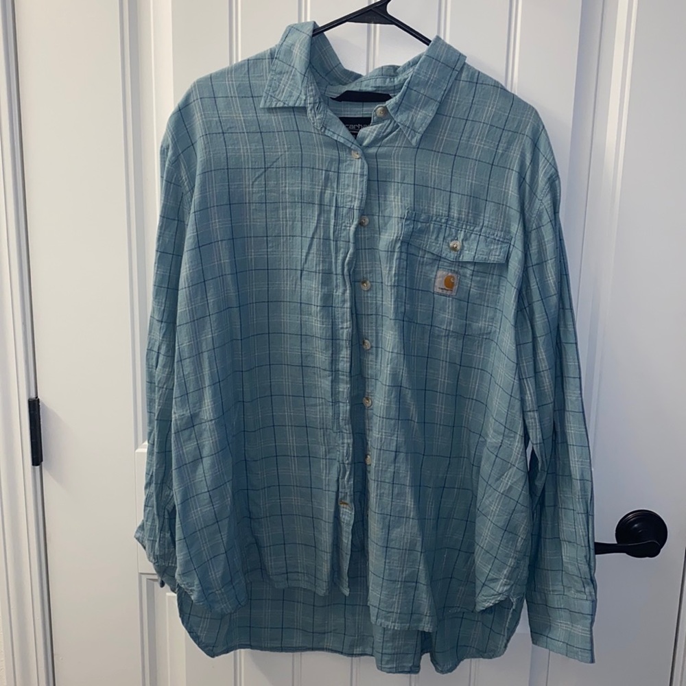 Carhartt light weight loose fit flannel